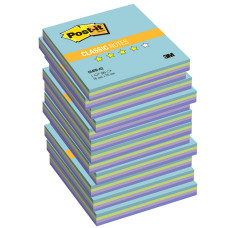 Стикеры Post-it Classic Радуга Акватик, 76 х 76 мм, 100 листов - 12 штук