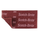 Лист Scotch-Brite MX-HP , A VFN, бордовый, 114 мм х 228 мм, № 64659, 6 шт/уп