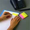 Закладки клейкие бумажные Post-it, 25 х 76 мм, 3 цвета х 100 шт, 2 уп Закладки клейкие бумажные Post-it, 25 х 76 мм, 3 цвета х 100 шт, 2 уп
