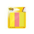 Закладки клейкие бумажные Post-it, 25 х 76 мм, 3 цвета х 100 шт, 2 уп Закладки клейкие бумажные Post-it, 25 х 76 мм, 3 цвета х 100 шт, 2 уп
