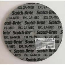 Шлифовальный круг Scotch-Brite XL-UW, 2A MED, 150 мм х 6 мм х 13 мм